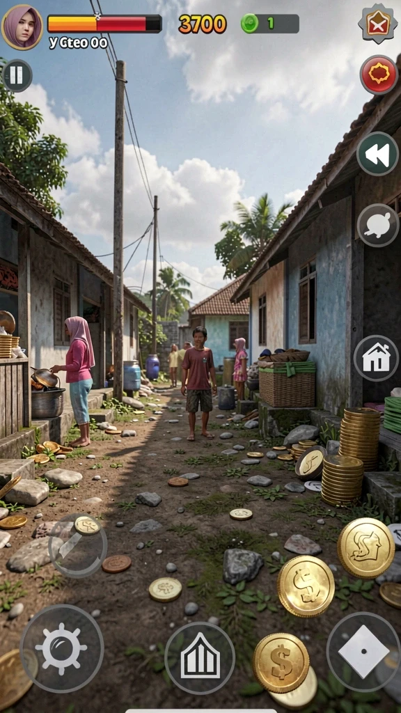 33l - Ilustrasi daya tarik grafis game 33L.