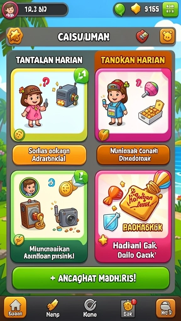 jackpot168 - Screenshot menunjukkan tampilan antarmuka utama aplikasi JACKPOT168.