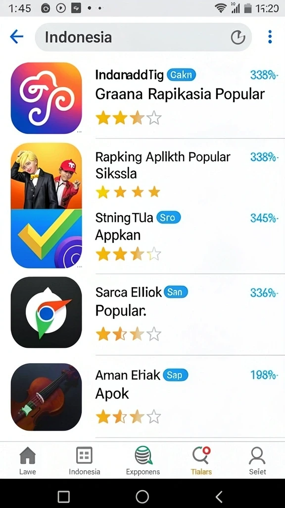 kastoto - Tampilan antarmuka yang ramah pengguna dan menarik.