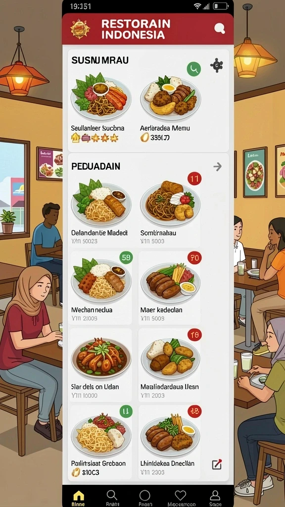 paus123 - Antarmuka pengguna yang intuitif dan mudah dipahami.