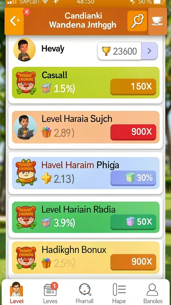 peluang77 - Tampilan antarmuka yang ramah pengguna.