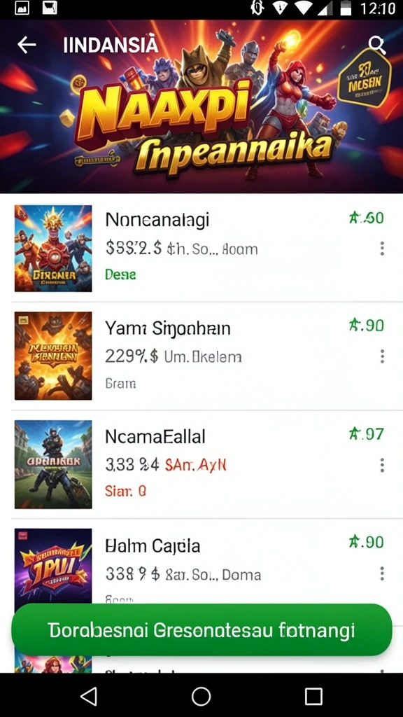 raja777 - Tampilan antarmuka yang user-friendly dan menarik.